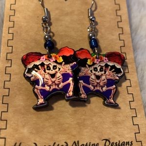 Sugar skull earrings